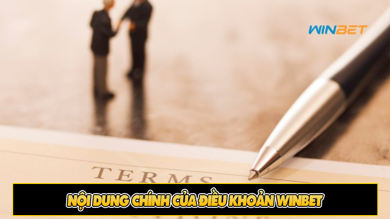 Nội dung chính của điều khoản Winbet